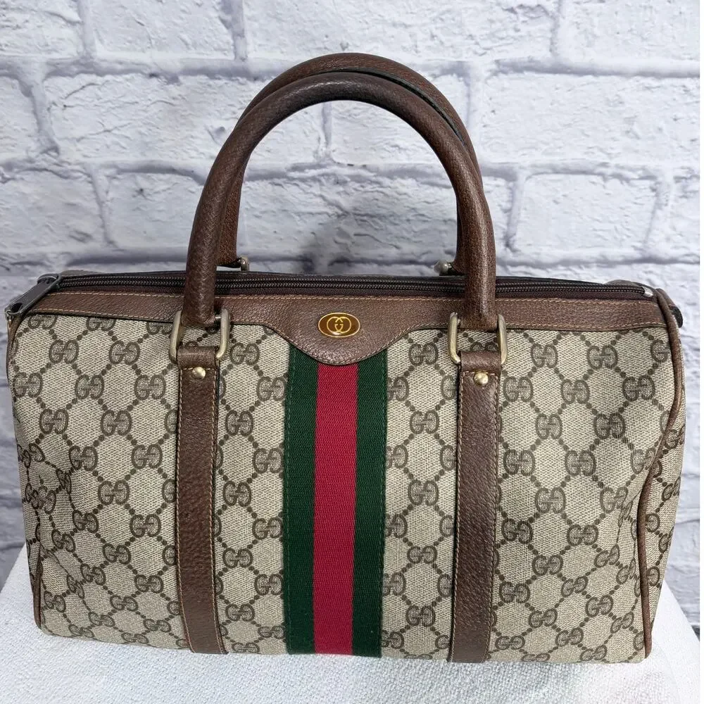 GUCCI Supreme Boston Bag